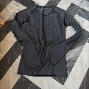 Swiftly Striped Long Sleeve Top